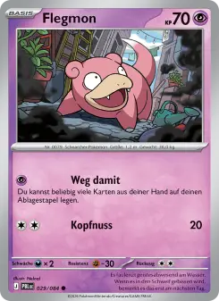 Pokémon-Karte Flegmon 029/084