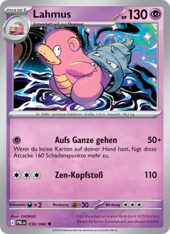 Pokémon-Karte Lahmus 030/084