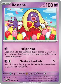Pokémon-Karte Rossana 032/084