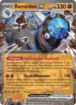 Pokémon-Karte Rameidon-ex 045/084