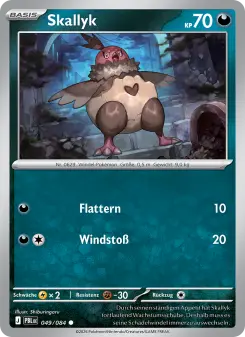 Pokémon-Karte Skallyk 049/084