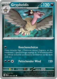 Pokémon-Karte Grypheldis 050/084