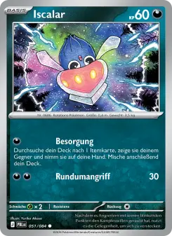 Pokémon-Karte Iscalar 051/084