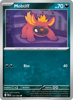 Pokémon-Karte Mobtiff 057/084