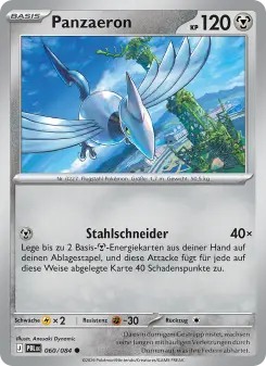 Pokémon-Karte Panzaeron 060/084