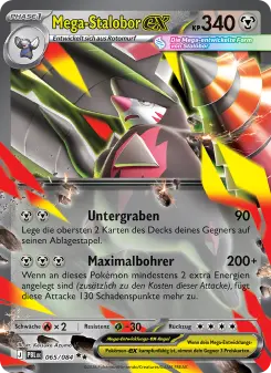 Pokémon-Karte Mega-Stalobor-ex 065/084