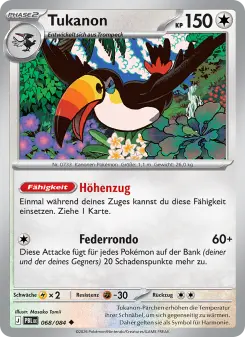Pokémon-Karte Tukanon 068/084