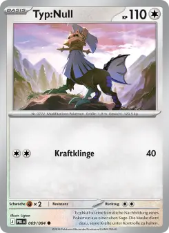 Pokémon-Karte Typ:Null 069/084
