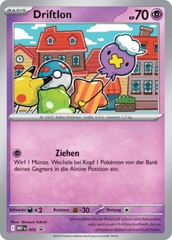 Pokémon-Karte Driftlon 005/000