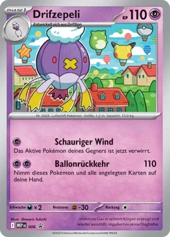 Pokémon-Karte Drifzepeli 006/000