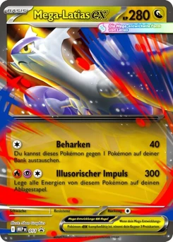 Pokémon-Karte Mega-Latias-ex 011/000