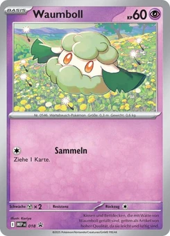 Pokémon-Karte Waumboll 018/000
