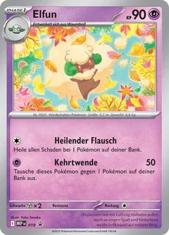Pokémon-Karte Elfun 019/000