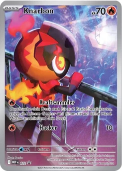 Pokémon-Karte Knarbon 022/000