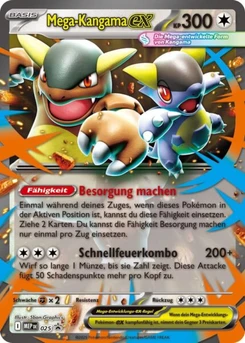 Pokémon-Karte Mega-Kangama-ex 025/000