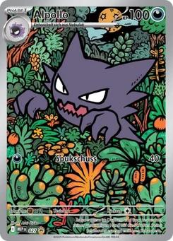 Pokémon-Karte Alpollo 027/000