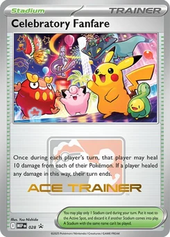 Pokémon-Karte Festliche Fanfare 028/000