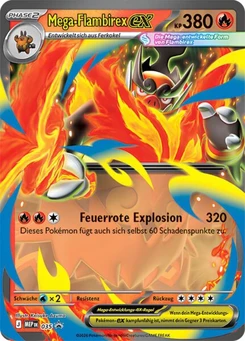 Pokémon-Karte Mega-Flambirex-ex 035/000