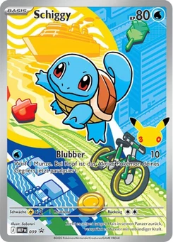 Pokémon-Karte Schiggy 039/000