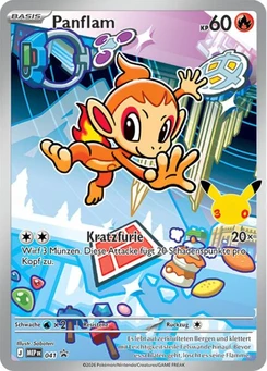 Pokémon-Karte Panflam 041/000