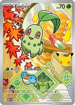 Pokémon-Karte Endivie 046/000