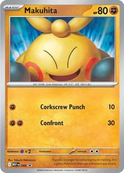 Pokémon-Karte Makuhita 068/000