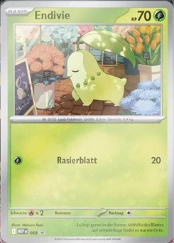 Pokémon-Karte Endivie 069/000