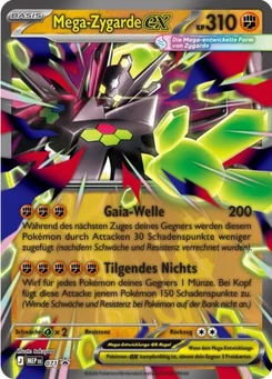 Pokémon-Karte Mega-Zygarde-ex 071/000