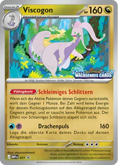 Pokémon-Karte Viscogon 077/000