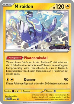 Pokémon-Karte Miraidon 082/000