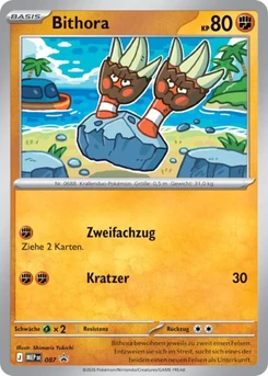 Pokémon-Karte Bithora 087/000