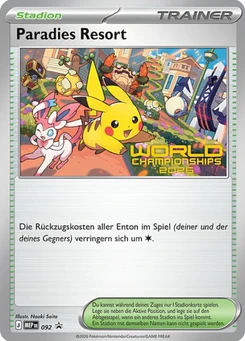 Pokémon-Karte Paradies Resort 092/000