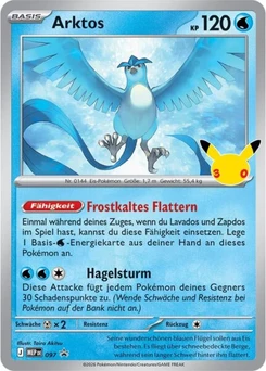 Pokémon-Karte Arktos 097/000