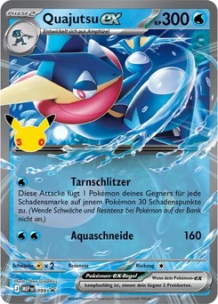 Pokémon-Karte Quajutsu-ex 099/000