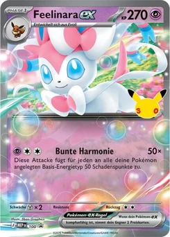 Pokémon-Karte Feelinara-ex 100/000