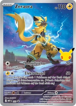 Pokémon-Karte Zeraora 103/000