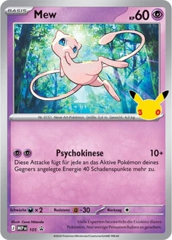 Pokémon-Karte Mew 105/000