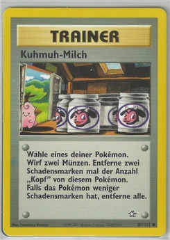 Pokémon-Karte Kuhmuh-Milch 101/111