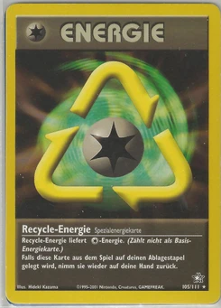 Pokémon-Karte Recycle-Energie 105/111