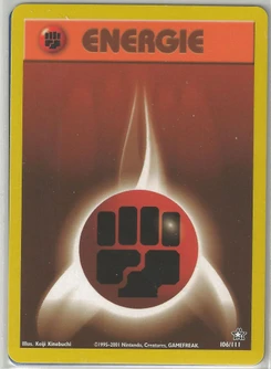 Pokémon-Karte Kampfenergie 106/111