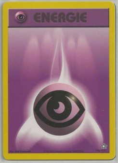 Pokémon-Karte Psychoenergie 110/111