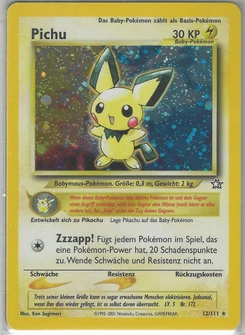 Pokémon-Karte Pichu 012/111