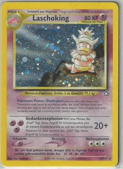 Pokémon-Karte Laschoking 014/111