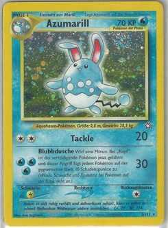 Pokémon-Karte Azumarill 002/111