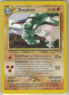 Pokémon-Karte Donphan 021/111