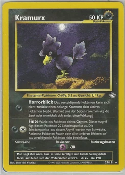 Pokémon-Karte Kramurx 024/111