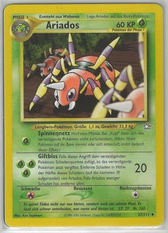 Pokémon-Karte Ariados 027/111