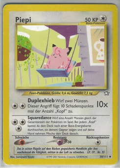 Pokémon-Karte Piepi 030/111