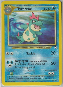 Pokémon-Karte Tyracroc 032/111