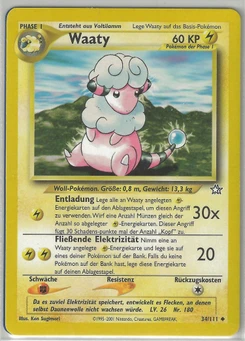 Pokémon-Karte Waaty 034/111